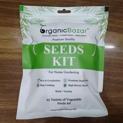 45 Variety of Vegetable Seeds Combo Pack Kit Online - Organicbazar
