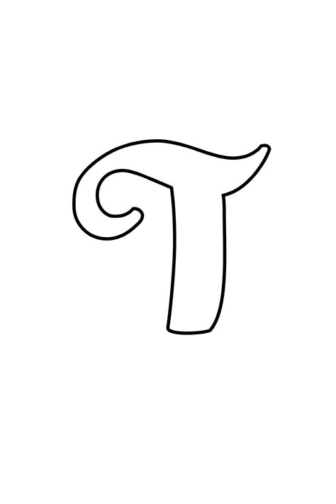 Printable Cursive Bubble Letter S - Printable Free Templates