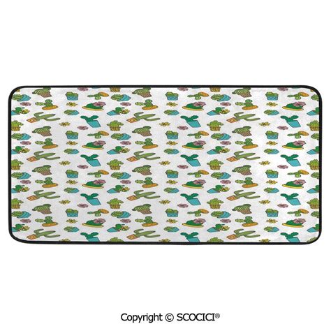 Soft Long Rug Rectangular Area mat for Bedroom Baby Room Decor Round ...