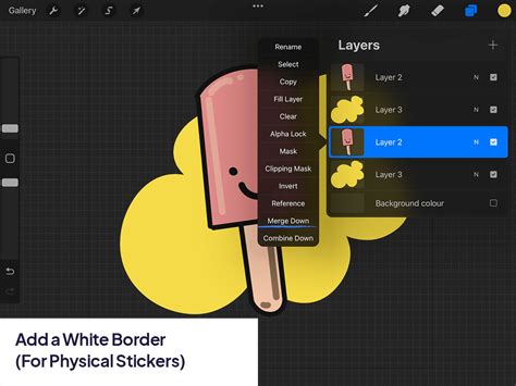 Image result for Design Stickers Using Procreate