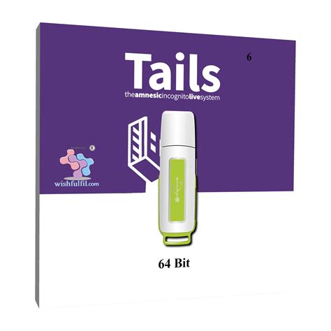 wishfulfil Tails 6 GNOME 64 Bit Live Bootable Installation 16GB USB Pen ...