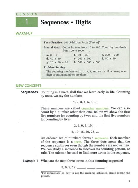 Image result for Saxon Math Lesson 65