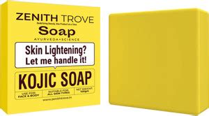 Zenith Trove Ayurvedic Kojic Soap for Face & Body – Skin Lightening ...