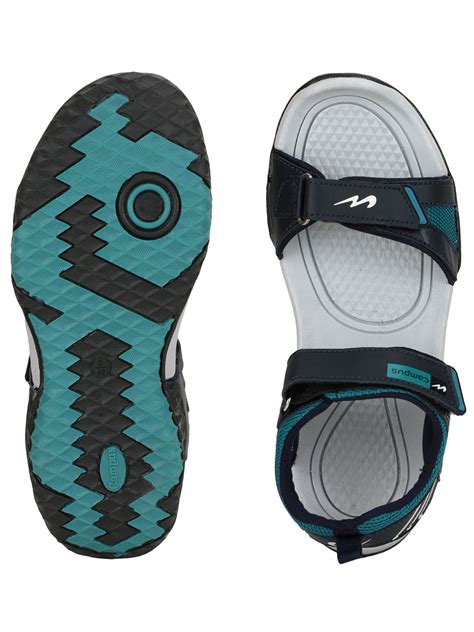 Buy Sandals For Men: Corel-Blu-T-Blu | Campus Shoes