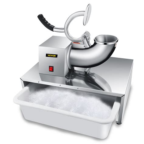 400-500LBS/H Commercial Snow Cone Machine Electric Ice Shaver Ice ...