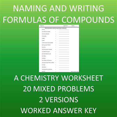 Writing Formulas for Ionic Compounds 的图像结果