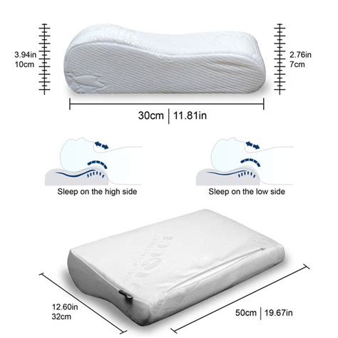 Cervical Contour Orthopedic Memory Foam Travel Pillow – Kesari-IN