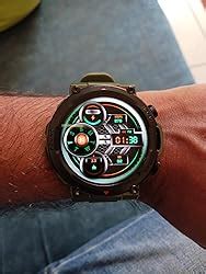 TIMEX Tough 1.43” Round AMOLED Rugged Smartwatch with 466x466 Pixel ...