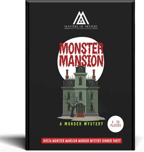 Amazon.com: Masters of Mystery Monster Mansion Murder Mystery Dinner ...