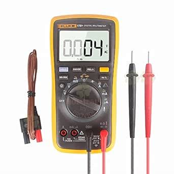 Fluke 17B+ Digital Multimeter 600V Over-Voltage Indicator 4000 Counts ...