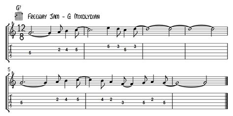 Image result for Freeway Jam Guitar Lesson