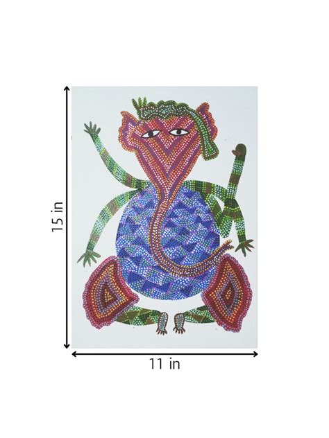 Ganesha- Bhil Wall Art