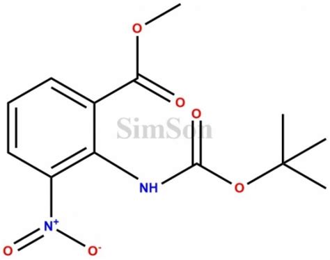 Methyl 2-(tert-Butoxycarbonylamino)-3-nitrobenzoate | CAS No- 57113-90 ...