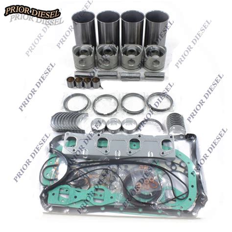 FidgetGear Mitsubishi 4D56 Engine Rebuilt Kit for SOHC 8-Valves Pickup ...