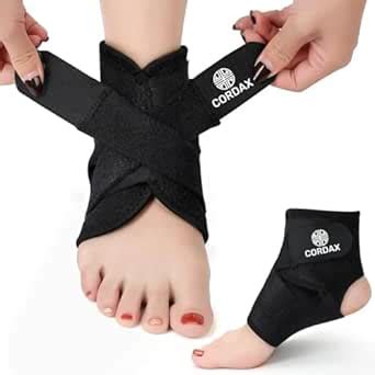 Buy CORDAX Premium Ankle Support Compression Brace For Foot Care ...
