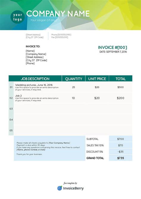 Image result for Creating an Invoice in InDesign