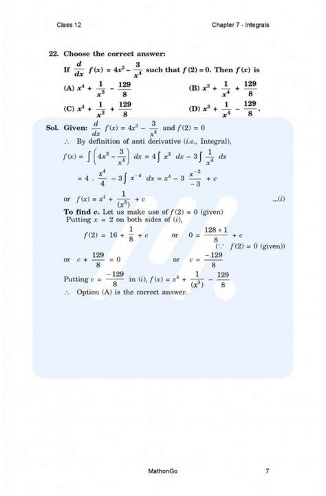 Image result for Exercise 7.1 Class 12