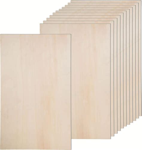 AWIZOM 6 Pack Basswood Sheets for Crafts - 12 x 20 x 3mm - India | Ubuy