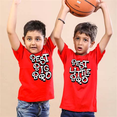 Best Big/Little Bro, Matching Tees For Brothers