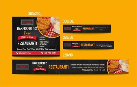 Banner Ads for a restaurant. | Freelancer
