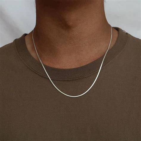 Silver Chains - Buy Silver Chains Necklaces online at Best Prices in ...