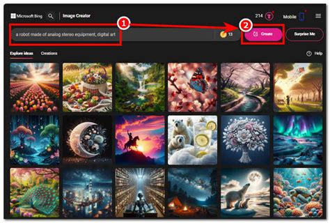 Bing Image 的图像结果