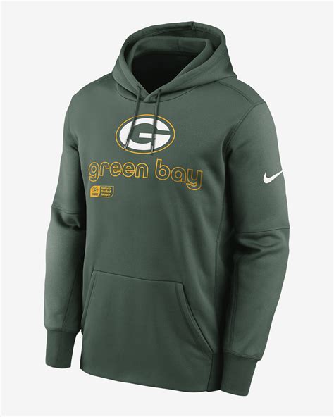Green Bay Packers Men’s Nike Therma NFL Pullover Hoodie. Nike.com