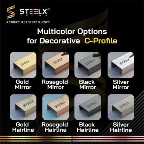 Stainless Steel Decorative Profile - Stainless Steel Decorative T ...