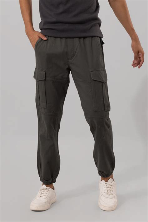 Buy Men's Ryker Olive Cargo Pant Online | SNITCH