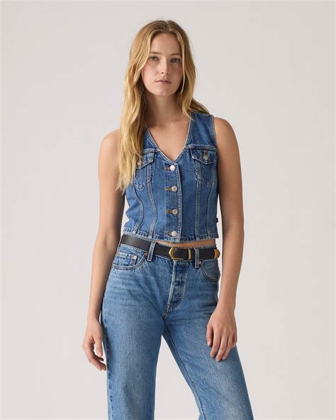 Bella Denim Corset - Blue | Levi's® AZ