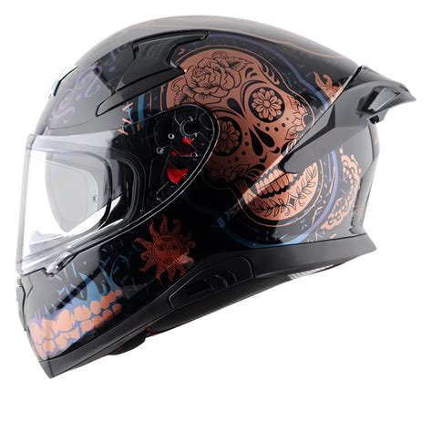 AXOR APEX TRANCE HELMET (Gloss Black Gold)