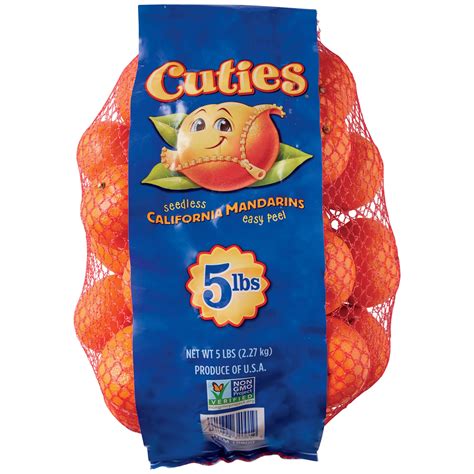 Orange Cuties Nutrition