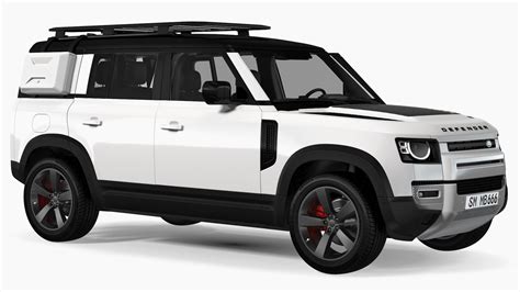 Land Rover Defender Explorer Pack Simple Interior 3D model | 3D Molier ...