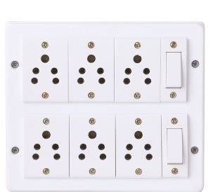 Shri Krishna Bahul power strip extension multi outlet board Fitted with ...