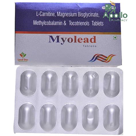 Myolead Tablet 10's Price, Uses, Side Effects, Composition - Apollo ...