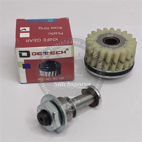 Gear and Pin Set DE-TECH ORIGINAL Arrow Cut for DE-TECH 125mm Round Cl ...