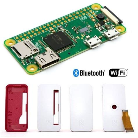Raspberry Pi Zero W with Raspberry Pi Zero W Accessories Kit - DarkOct02