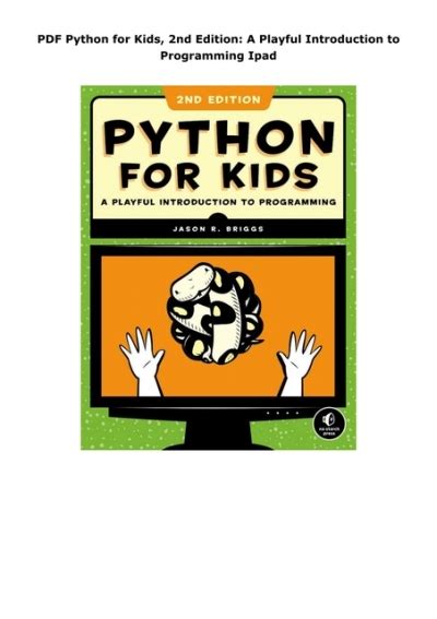 Image result for Python Tutorial for Kids PDF
