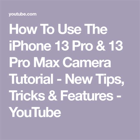 Image result for iPhone 13 Pro Max Camera Tutorial