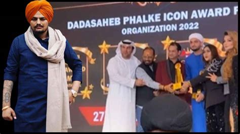 Sidhu Moose Wala honored with 'Dada Sahib Phalke Iconic Award', handed ...