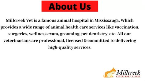 Millcreek veterinary | PDF