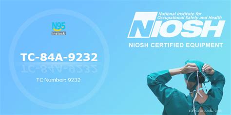 TC-84A-9232 Filtering Facepiece NIOSH Certified Masks - N95 In Stock