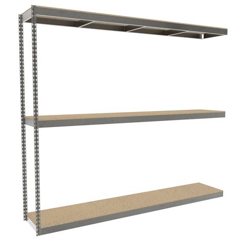 TENNSCO, Add-On, Heavy-Duty, Boltless Shelving - 44P247|ZLC7-9618A-3D ...