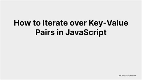 Image result for JavaScript Set Key Value