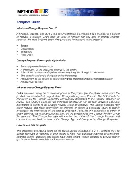 Image result for Change Process Form