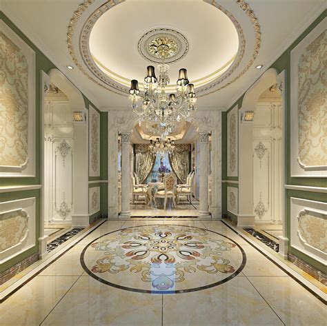 法式风格装修设计案例：大气华丽，典雅浪漫质感空间-上海装潢网
