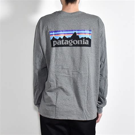 [38518]patagonia(パタゴニア)M's L/S P-6 LOGO RESPONSIBILI-TEE(P-6ロゴ ロングTシャツ ...