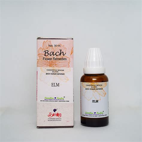 SIMILIA INDIA BACH FLOWER REMEDY ELM