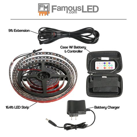 Snowboard LED Lights 的图像结果