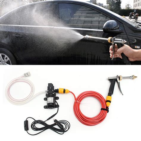 Generic 12V 60W Electric Car Pressure Sprayer Wash Pump Tool Kit ...